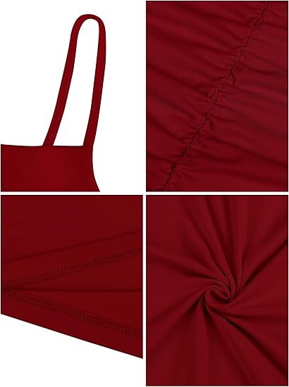 Spaghetti Strap Ruched Mini Dress