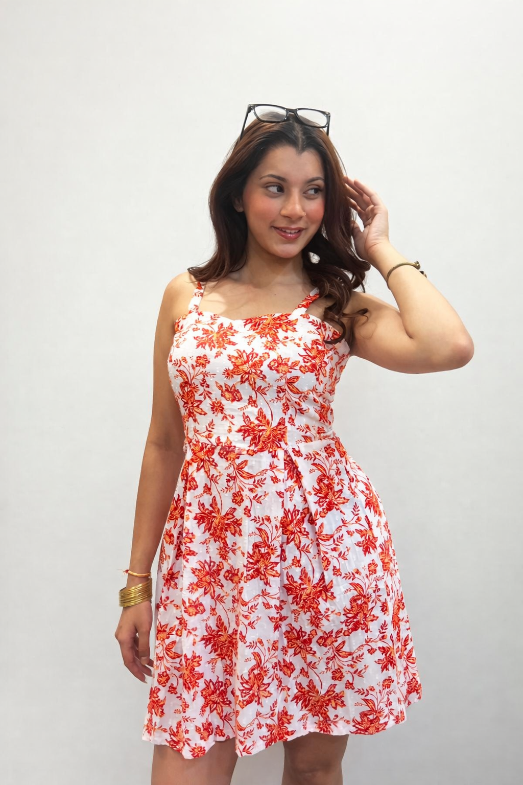 Floral Summer Fit & Flare Dress