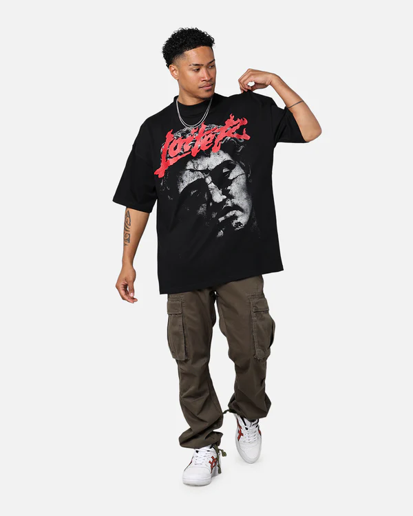 "Search and Destroy" Oversized Streetwear T-Shirt for Men - Image 3