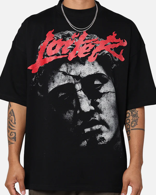 "Search and Destroy" Oversized Streetwear T-Shirt for Men - Image 4