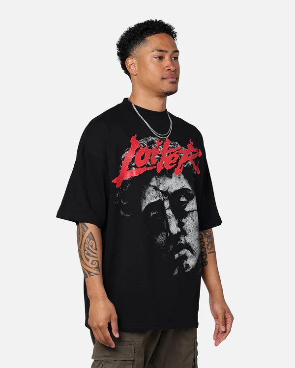 "Search and Destroy" Oversized Streetwear T-Shirt for Men - Image 9