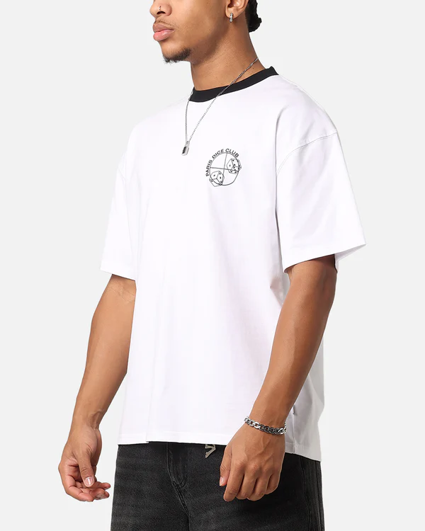 "Paris Dice Club" Oversized Graphic T-Shirt for Men - Image 6