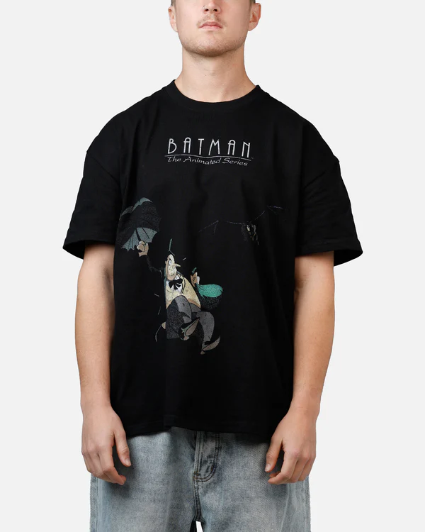 “The Penguin” Oversized Black T-Shirt for Men - Image 2