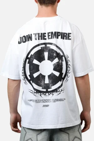Oversized “Join The Empire” Graphic Streetwear T-Shirt for Men
