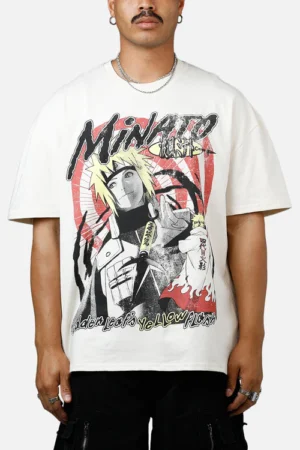 Minato “Yellow Flash” Oversized Anime T-Shirt