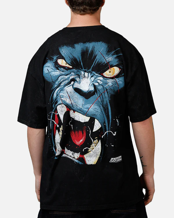 Marvel Comics Beast Oversized Graphic T-Shirt - Image 2