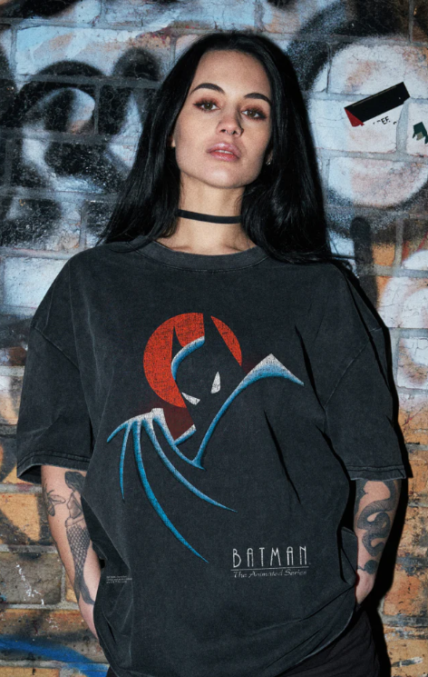 Batman: The Animated Series Oversized Vintage Tee