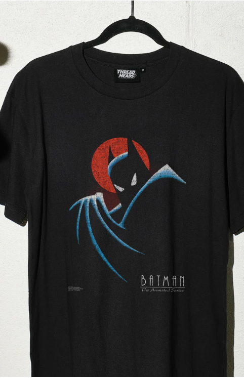 Batman: The Animated Series Oversized Vintage Tee - Image 3
